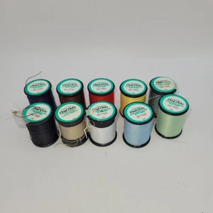 10  Clarks O.N.T. Dual Duty cotton covered polyester - 35 yds - Various Colors - Picture 1 of 3