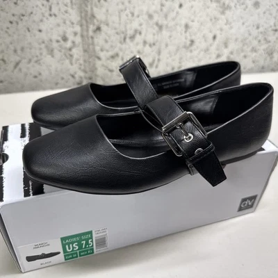DOLCE VITA Munich Mary Jane Flats Black Women's Size 7.5 - Image 1 of 4