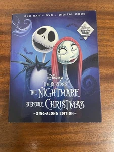 The Nightmare Before Christmas Sing Along Edition Blu-Ray + DVD digital Code - Picture 1 of 9