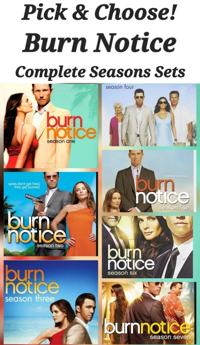 Burn Notice Box Set DVDs & Blu-ray Discs for sale | eBay