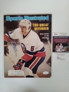 Denis Potvin Signed Sport Illustrated Magazine JSA Certified-# - Picture 1 of 5