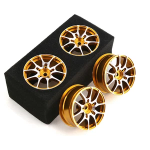 Tamiya TT01/XV02 HSP 94122 Kyosho FW06 RC On-Road Wheels Set 4 Pcs - Picture 1 of 12