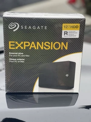 Nuevo - Unidad externa Seagate Expansion 12 TB (SRD0NF2) negra - sellada Foto 1 de 2
