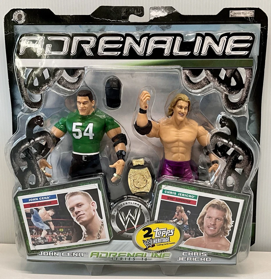 WWE Adrenaline Johnny NITRO Joey Mercury Series 16 Jakks Pacific Figure Set