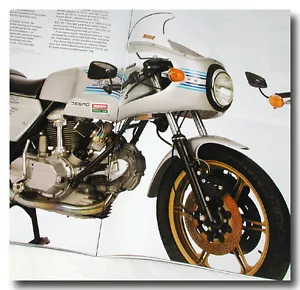 V-TWIN MASTERS DAVE & JODY PEREWITZ DUCATI 900SS 2-PAGE SPREAD AMA MAGAZINE - Bild 1 von 8