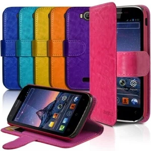 Hülle Cover Etui Wallet-Etui Funktion Halterung Farbe für Wiko Cink Peax 2 - Bild 1 von 5