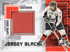 2010/11 ITG Heroes and Prospects Subway Series Jersey Black - SEAN COUTURIER