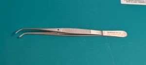 FT110 Nordent (Semkin-Taylor) gebogene Gewebezange 5" Edelstahl chirurgisch - Bild 1 von 7