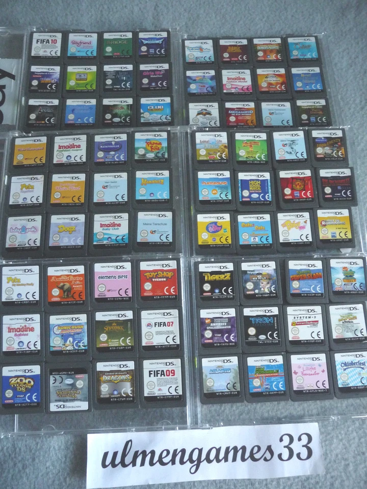  ★ 1 Spiel Modul wählen aus Auswahl A für Nintendo DS DSi Lite 3DS XL 2DS ★ - Bild 1 von 1