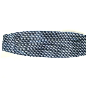 Vineyard Vines Whale Print Cummerbunds Blue & Navy Made in USA - Picture 1 of 3