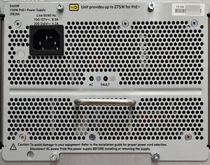 HPE 5400R 700W PoE+ zl2 Power Supply J9828A - Picture 1 of 1