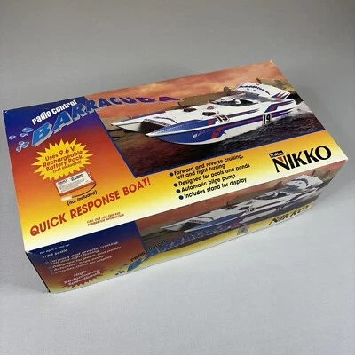 VTG Nikko Barracuda Thunder RC Electric Boat - 19203 - COMPLETE - Image 1 of 4