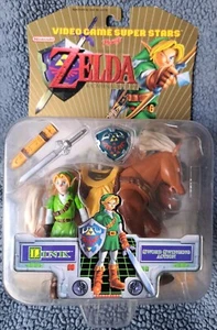 TOY BIZ LINK & EPONA Action Figure The Legend Of Zelda NINTENDO - Picture 1 of 6