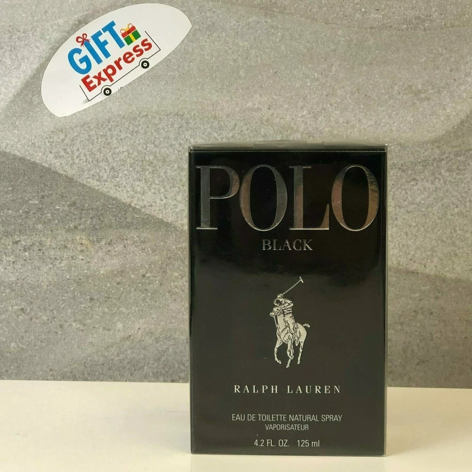 Polo Black by Ralph Lauren 4.2 oz EDT Cologne for Men New In Box - Image 1 of 1