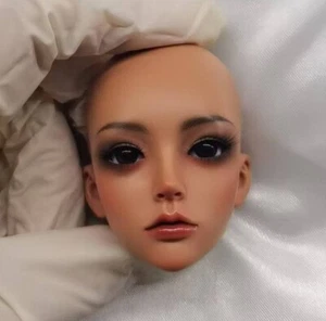 1/4 BJD Doll Mari Only Head Tan skin -Free Face Make UP+Eyes - Picture 1 of 4
