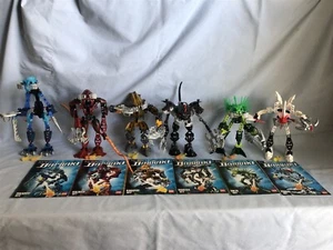 Lego Set Barraki BIONICLE Completo 6 Juegos 8916 8917 8918 8919 8920 8921 + Calamares - Imagen 1 de 12