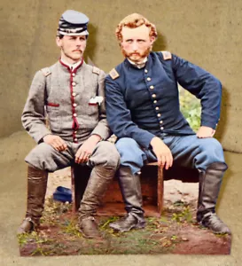 Gen. George Custer, 7. Kavallerie, Bürgerkrieg Tischaufsteller 9 1/2" hoch - Bild 1 von 2