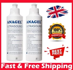 Anagel 250ml Ultrasound Transmission Gel - Pack of 2 - Picture 1 of 2