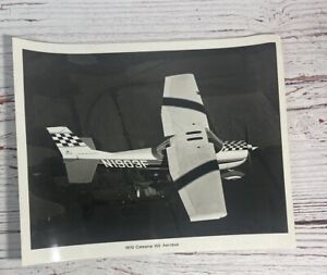 Vintage 1970 Cessna Model 150 Aerobat - Press Photo 8” x 10” Black And White