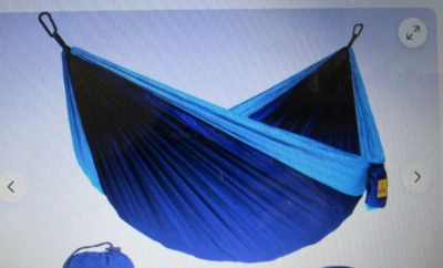 South Rim Outfitters Single /Double Hammock, Stuff Sack, Tree Straps, Carbineers - Image 1 of 4