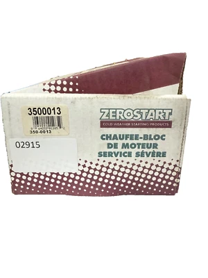 Zerostart Engine Block Heater P/N: 3500013 - Image 1 of 4