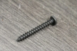 Black-Oxide 18-8 Stainless Steel Pan head #10x1-1/2 Sheet meta Screws Pack of 25 - Picture 1 of 2