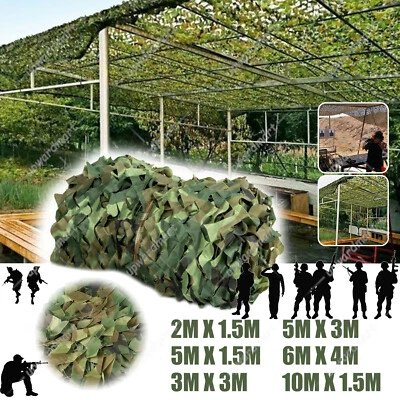 5m Camouflage Jagd Tarnnetz Armee Army Tarnung Camo Hunter Army Net Military - Bild 1 von 4