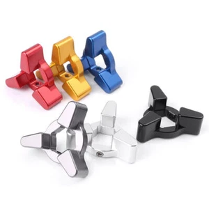 Ajustadores de precarga de horquilla de aluminio CNC de 2 piezas suspensión nuevos universales - Imagen 1 de 12