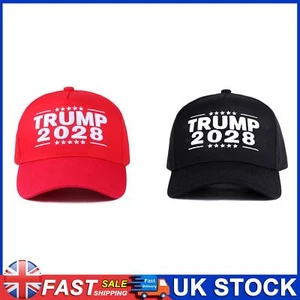 Trump 2028 Embroidered Baseball Cap MAGA Hat Make America Great Again USA ✅ - Picture 1 of 15
