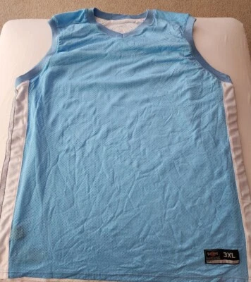 Camisas y Pieles 3xl Reversible Hombre Azul/Blanco Jersey NUEVO Foto 1 de 3