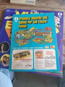 1975 K-Tel PRESENTS RECORDS AND GAMES LP Catalog 8 pages  SUPER CLEAN ex+ - Picture 1 of 6