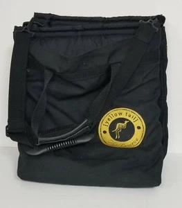 Chill N Go Yellow Tail Wine Cooler Bag Black 6 Bottle Bag - Picture 1 of 12