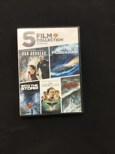 5-Film Collection Survival (DVD) San Andreas Poseidon Storm Sea - Picture 1 of 3