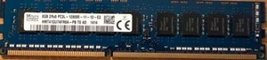 8GB Hynix PC3L-12800E DDR3 2RX8 1.35V ECC sin Búfer Memoria HMT41GU7AFR8A-PB - Imagen 1 de 1
