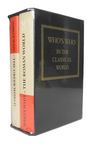Who's Who in the Classic World (Greek & Roman) - 2 Volume Set - Routledge - NEW - Picture 1 of 1