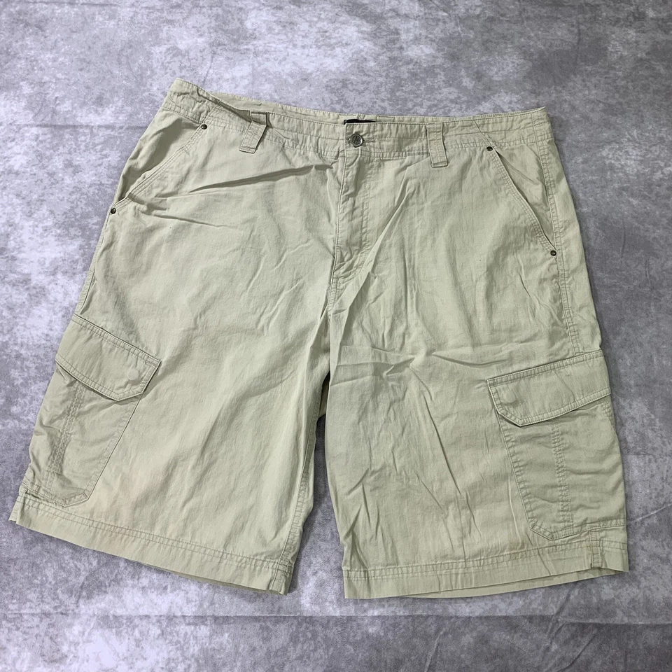 Pantalones Cortos Marmot Para Hombre 38 Carga 11.5” Entrepierna 6 Bolsillos Ligeros Elastizados Beige Foto 1 de 4