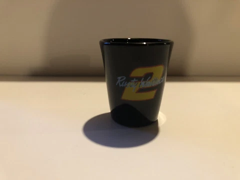 Rusty Wallace Black #2 Shot Glass Cover