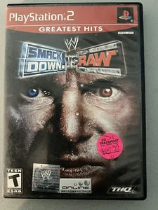 PS2 Games Greatest Hits Smack Down VS Raw 2004 Pre Owned Good Condition (B45A) - Picture 1 of 4