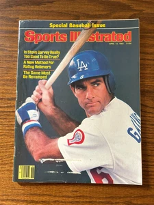 Baseballausgabe April Sports Illustrated Steve Garvey 1982 - Bild 1 von 1