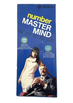 MASTER MIND  NUMBERS Vintage Classic Game  Invicta 1976  Complete - Image 1 of 4