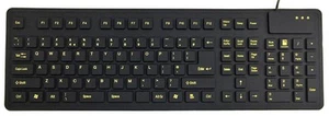 ACCURATUS - Flexible IP54 USB & PS/2 Tastatur - Bild 1 von 1