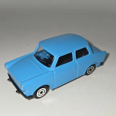 Vtg Maisto Trabant Light Blue Coupe Special Edition 1:64 Diecast Made in China - Image 1 of 4