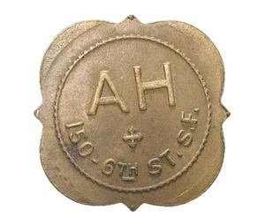Ace High Tavern,  $0.25  Token, San Francisco CA - Picture 1 of 2