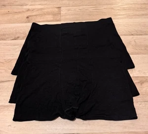 3er Herren Boxershort Schwarz Größe XL Baumwolle Livergy Retroshort Boxer - Bild 1 von 2