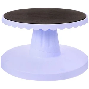  Cake Decorating Supplies Turntable Adjustable Nonslip Rotating Stand - Picture 1 of 12