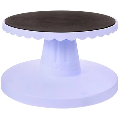  Cake Decorating Supplies Turntable Adjustable Nonslip Rotating Stand - Image 1 of 4