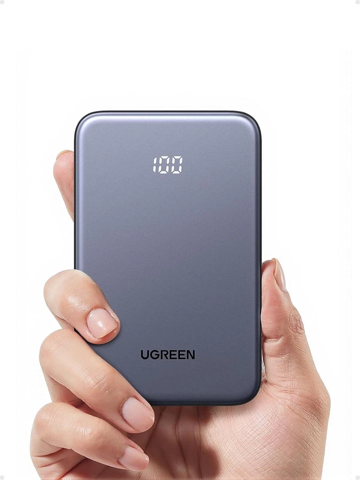 UGREEN Banco de Alimentación 10.000mAh 22,5W, Cargador Portátil Compacto USB-C PD3.0 Foto 1 de 4