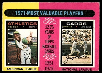 1971 O PEE CHEE VIDA BLUE JOE TORRE #209 - Image 1 of 2