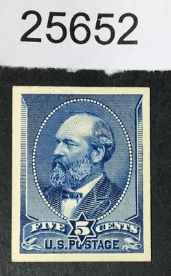 MOMEN: US # 216P4 PLATE PROOF ON CARD XF CAT. $50+ LOT #25652 - Image 1 of 2
