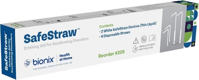 Bionix - Safestraw, Drinking Straw Attachment, Ideal Drinking Aid for Patients w - Image 1 of 4